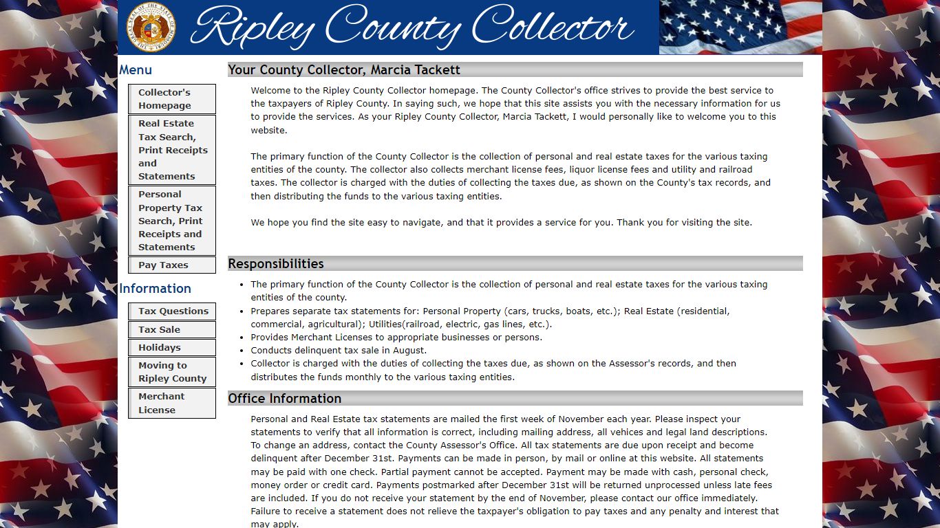 Ripley County Collector